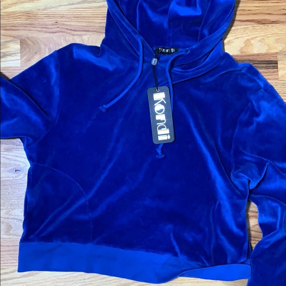 NWT suzie Kondi Cropped Hoodie Sold out style - Picture 5 of 8